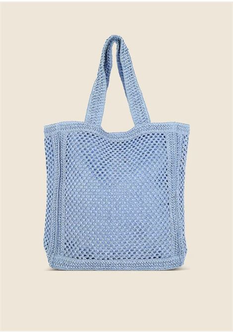borsa da mare rafia azzurra ME FUI | A076SBRAFIA-SKY